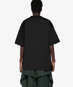 ( Positively Conscious ) Balenciaga T-shirt Ample à Manches Courtes Femme -Vente magasin Balenciaga 16579631 33863756 600