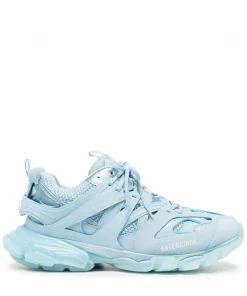 ( Positively Conscious ) Balenciaga Baskets Track à Semelle Transparente 4200 LIGHT BLUE