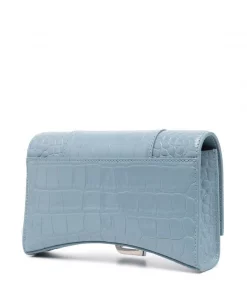 ( Positively Conscious ) Balenciaga Portefeuille Hourglass à Bride En Chaîne Femme -Vente magasin Balenciaga 16580714 33618590 600