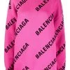 ( Positively Conscious ) Balenciaga Pull à Logo Brodé 1401 PINK/BLACK -Vente magasin Balenciaga 16580721 34872098 600