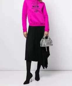 ( Positively Conscious ) Balenciaga Hoodie à Imprimé Not The New Logo Femme -Vente magasin Balenciaga 16580747 33967056 600