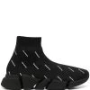( Positively Conscious ) Balenciaga Baskets Speed 2.0 LT 1090 BLACK/WHITE