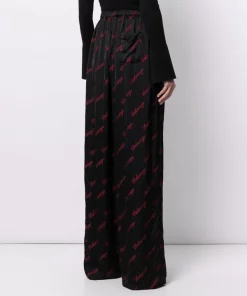 ( Positively Conscious ) Balenciaga Pantalon à Logo Brodé Femme -Vente magasin Balenciaga 16580757 33753950 600
