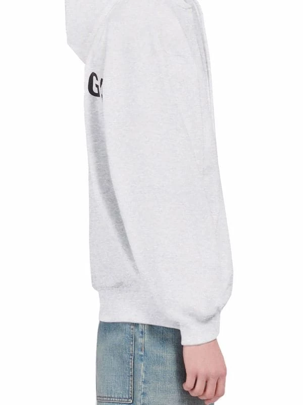 ( Positively Conscious ) Balenciaga Hoodie à Logo Imprimé 1167 HEATHER GREY/BLACK 7 ( Positively Conscious ) Balenciaga Hoodie à Logo Imprimé 1167 HEATHER GREY/BLACK – Image 5