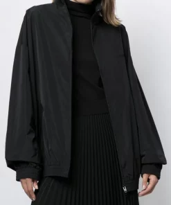 ( Positively Conscious ) Balenciaga 1000 BLACK Veste Zippée à Imprimé Free Femme -Vente magasin Balenciaga 16580816 33967062 600
