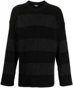 ( Positively Conscious ) Balenciaga Pull Oversize Ă Rayures Homme