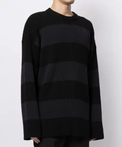 ( Positively Conscious ) Balenciaga Pull Oversize à Rayures Homme -Vente magasin Balenciaga 16580831 33648833 600
