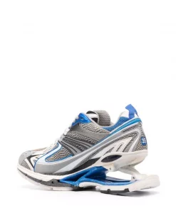 ( Positively Conscious ) Balenciaga 4012 BLUE/SILVER/BLK/WHIT Baskets X-Pander Homme -Vente magasin Balenciaga 16580858 34697140 600