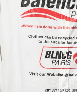 ( Positively Conscious ) Balenciaga Chemise Dry Cleaning 9000 WHITE -Vente magasin Balenciaga 16580871 34012660 600