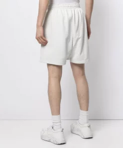 ( Positively Conscious ) Balenciaga Short De Sport Political Campaign à Logo 9084 DIRTY WHITE/BLK/BLUE -Vente magasin Balenciaga 16580876 33648850 600