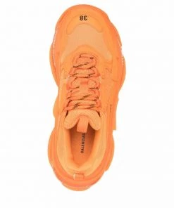 ( Positively Conscious ) Balenciaga Baskets Triple S 7510 ORANGE/BLACK -Vente magasin Balenciaga 16580923 35814694 600