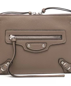 ( Positively Conscious ) Balenciaga Pochette Neo Classic 1212 MINK GREY -Vente magasin Balenciaga 16580943 33755510 600