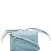 ( Positively Conscious ) Balenciaga Pochette Neo Classic 4712 BLUE GREY