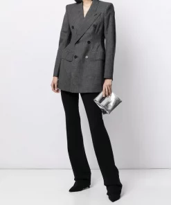 ( Positively Conscious ) Balenciaga Blazer Hourglass à Boutonnière Croisée Femme -Vente magasin Balenciaga 16581428 34015082 600