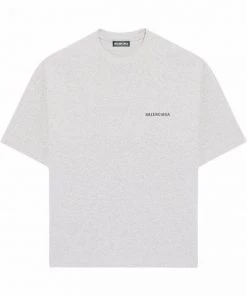 ( Positively Conscious ) Balenciaga T-shirt à Logo Imprimé Homme