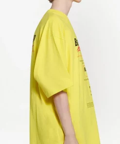 ( Positively Conscious ) Balenciaga T-shirt à Logo Imprimé Homme -Vente magasin Balenciaga 16581466 33829015 600