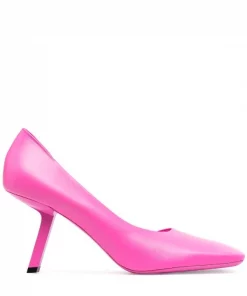 ( Positively Conscious ) Balenciaga 5321 NEON PINK Escarpins Void 80 Mm Femme