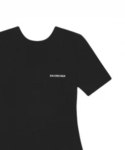 ( Positively Conscious ) Balenciaga 1000 BLACK Maillot De Bain à Manches Courtes Femme -Vente magasin Balenciaga 16581588 33863767 600