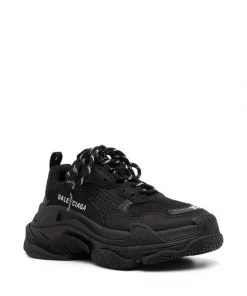 ( Positively Conscious ) Balenciaga Baskets Triple S 1000 BLACK -Vente magasin Balenciaga 16778666 33755529 600