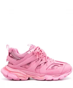 ( Positively Conscious ) Balenciaga 5842 PINK Baskets Track Femme