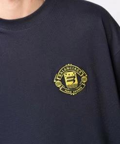 ( Positively Conscious ) Balenciaga T-shirt à Logo Brodé Homme -Vente magasin Balenciaga 16904776 34948876 600