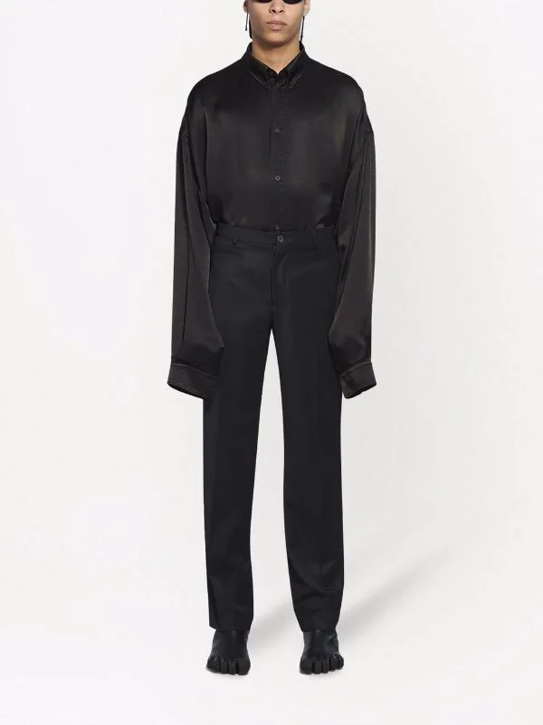 ( Positively Conscious ) Balenciaga 1000 BLACK Pantalon Sporty B Classic Homme 4 ( Positively Conscious ) Balenciaga 1000 BLACK Pantalon Sporty B Classic Homme – Image 2