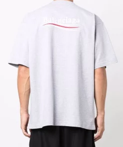 ( Positively Conscious ) Balenciaga T-shirt à Logo Imprimé 1379 HEATHER GR/WHITE/RED 12 ( Positively Conscious ) Balenciaga T-shirt à Logo Imprimé 1379 HEATHER GR/WHITE/RED -Vente magasin Balenciaga 16905775 34282888 600