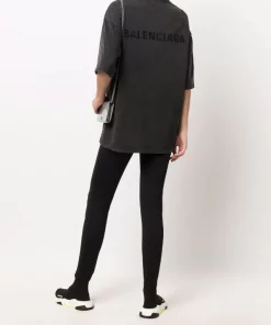 ( Nouvelle Collection ) Balenciaga T-shirt à Logo Imprimé 1146 BLK FADE OUT/BLK F O 10 ( Nouvelle Collection ) Balenciaga T-shirt à Logo Imprimé 1146 BLK FADE OUT/BLK F O -Vente magasin Balenciaga 16905776 36914437 600