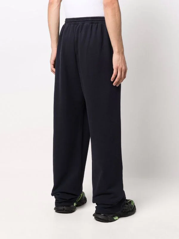 ( Positively Conscious ) Balenciaga Pantalon à Coupe Ample 4140 MARINE BLUE 6 ( Positively Conscious ) Balenciaga Pantalon à Coupe Ample 4140 MARINE BLUE – Image 4