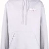 ( Positively Conscious ) Balenciaga 1379 HEATHER GR/WHITE/RED Hoodie à Lien De Resserrage Homme -Vente magasin Balenciaga 16905799 34643998 600