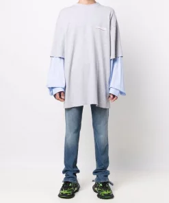 ( Nouvelle Collection ) Balenciaga T-shirt Oversize à Design Superposé Homme 9 ( Nouvelle Collection ) Balenciaga T-shirt Oversize à Design Superposé Homme -Vente magasin Balenciaga 16906939 34817465 600