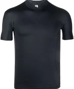 ( Positively Conscious ) Balenciaga 1077 BLACK/WHITE T-shirt Sporty B Cintré Homme