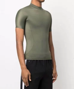 ( Positively Conscious ) Balenciaga T-shirt Sporty B Cintré 0290 KHAKI W -Vente magasin Balenciaga 16906942 37404067 600