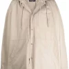 ( Nouvelle Collection ) Balenciaga 9501 BEIGE Parka à Capuche Homme