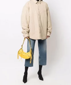 ( Positively Conscious ) Balenciaga 9799 DESERT BEIGE Surchemise Matelassée Homme -Vente magasin Balenciaga 16906996 35063733 600