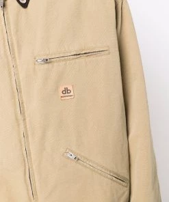 ( Positively Conscious ) Balenciaga 9501 BEIGE Veste Oversize à Fermeture Zippée Homme -Vente magasin Balenciaga 16907001 38030964 600