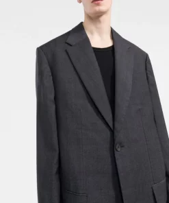 ( Positively Conscious ) Balenciaga Veste Ample à Simple Boutonnage 1240 GREY -Vente magasin Balenciaga 16907007 ec183ece e1ac 42c8 848e c9997736e129 600