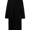 ( Nouvelle Collection ) Balenciaga Manteau Maxi Bathrobe En Cachemire 1000 BLACK