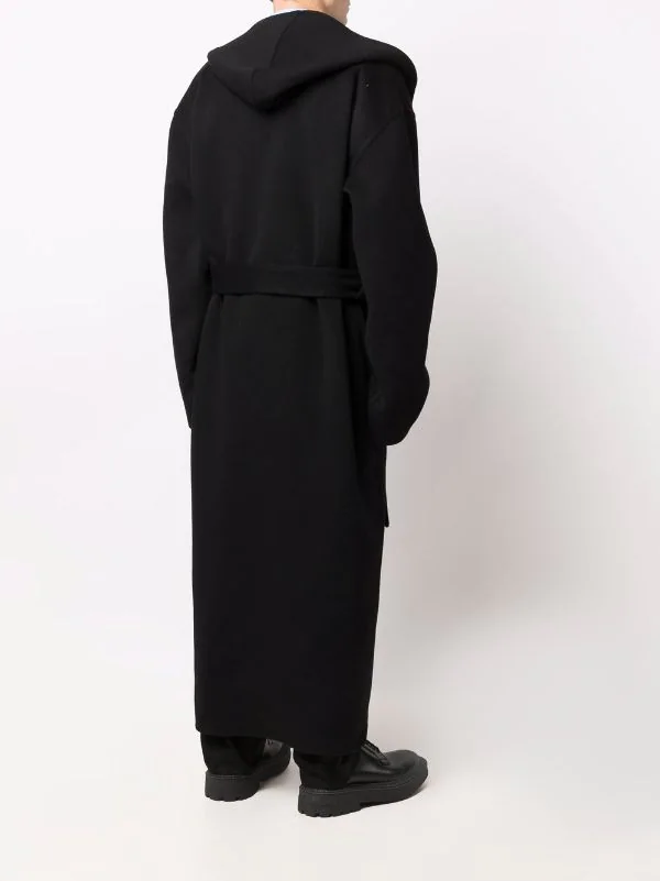 ( Nouvelle Collection ) Balenciaga Manteau Maxi Bathrobe En Cachemire 1000 BLACK 6 ( Nouvelle Collection ) Balenciaga Manteau Maxi Bathrobe En Cachemire 1000 BLACK – Image 4