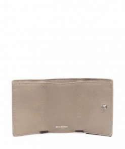( Positively Conscious ) Balenciaga Portefeuille à Logo Imprimé Femme -Vente magasin Balenciaga 16909924 35033818 600