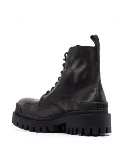 ( Positively Conscious ) Balenciaga Bottines Strike En Cuir 1000 BLACK 8 ( Positively Conscious ) Balenciaga Bottines Strike En Cuir 1000 BLACK -Vente magasin Balenciaga 16909937 34532390 600