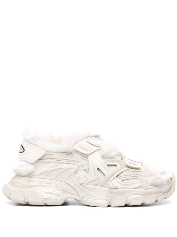 ( Positively Conscious ) Balenciaga Sandales Track En Fourrure Artificielle 9700 BEIGE/BEIGE 3 ( Positively Conscious ) Balenciaga Sandales Track En Fourrure Artificielle 9700 BEIGE/BEIGE