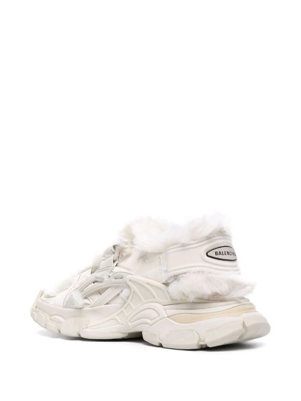 ( Positively Conscious ) Balenciaga Sandales Track En Fourrure Artificielle 9700 BEIGE/BEIGE 5 ( Positively Conscious ) Balenciaga Sandales Track En Fourrure Artificielle 9700 BEIGE/BEIGE – Image 3