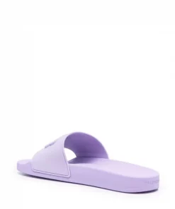 ( Positively Conscious ) Balenciaga Claquettes à Logo BB 5817 LILLAC -Vente magasin Balenciaga 16909943 35870087 600