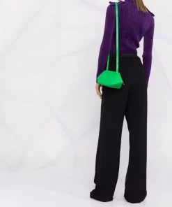 ( Nouvelle Collection ) Balenciaga 1000 BLACK Pantalon Ample à Taille à Logo Femme -Vente magasin Balenciaga 16909946 35665869 600