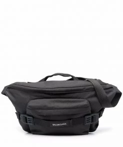 ( Positively Conscious ) Balenciaga 1307 DARK GREY Sac Banane Army Homme