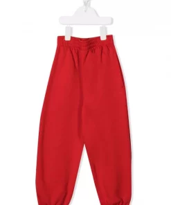 ( Positively Conscious ) Balenciaga Pantalon De Jogging Sarouel Ă Taille Haute 6405 CARDINAL RED