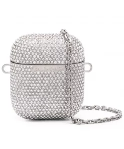 ( Positively Conscious ) Balenciaga étui Pour Airpods Glam 8161 METAL