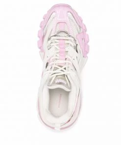 ( Positively Conscious ) Balenciaga 5511 PINK/BEIGE/LG GREY Baskets Track Femme -Vente magasin Balenciaga 16910464 35674086 600