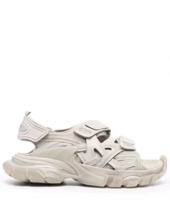 ( Positively Conscious ) Balenciaga 9700 BEIGE Sandales Track à Attache Scratch Femme